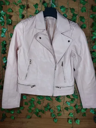 Giacca Chiodo Rosa Donna