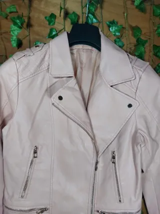 Giacca Chiodo Rosa Donna