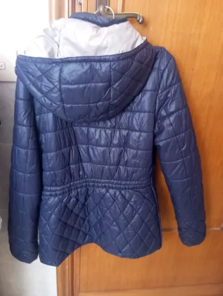 Giubbotto imbottito blu taglia XL