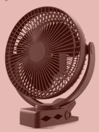 Ventilador portátil con pinza y USB