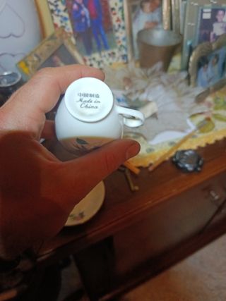 8 tazze porcellana vintage