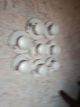 8 tazze porcellana vintage