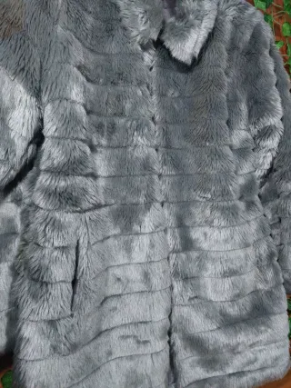 Cappotto donna pelliccia silver Primadonna