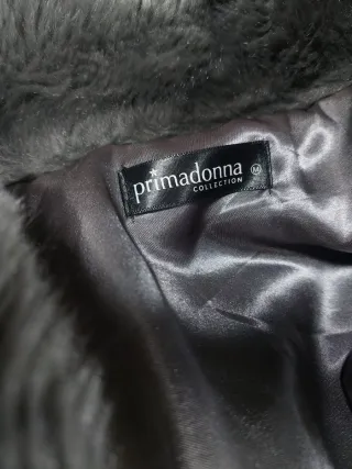 Cappotto donna pelliccia silver Primadonna