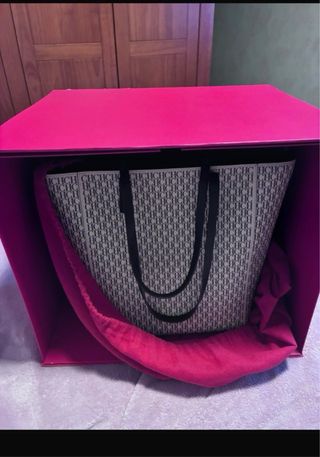 Bolso Tote Carolina Herrera Beige y marrón