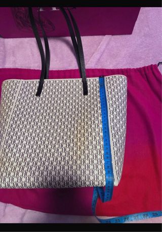 Bolso Tote Carolina Herrera Beige y marrón