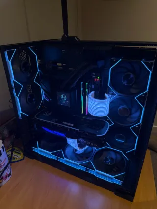 3 Ventiladores ARGB Negros Estéticos