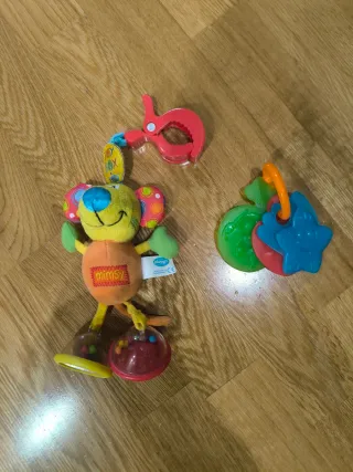 Muñeco bebé y mordedor