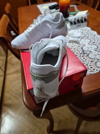 Zapatillas Puma Drift Cat Blancas