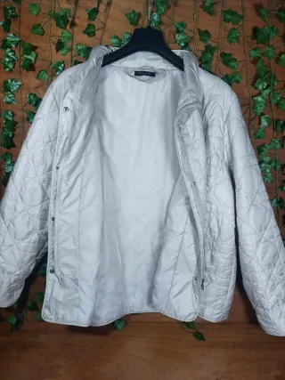 Giacca bianca trapuntata Ellen Rose donna