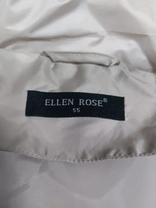Giacca bianca trapuntata Ellen Rose donna