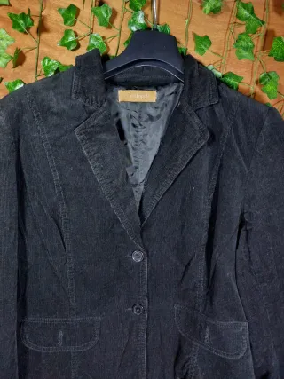 Giacca Velluto a coste Donna Conbipel Nera