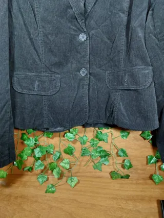 Giacca Velluto a coste Donna Conbipel Nera