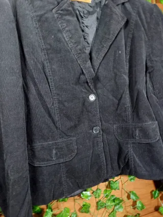 Giacca Velluto a coste Donna Conbipel Nera