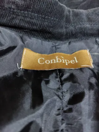 Giacca Velluto a coste Donna Conbipel Nera