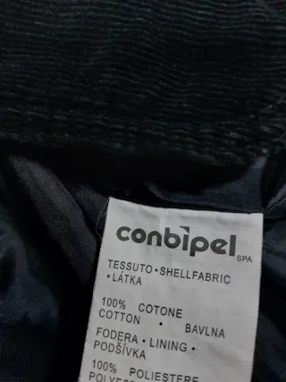 Giacca Velluto a coste Donna Conbipel Nera