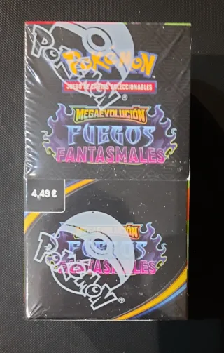 Cartas Pokémon Megaevolución Fuegos Fantasmales
