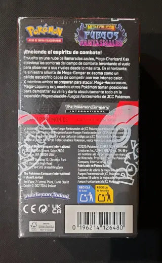 Cartas Pokémon Megaevolución Fuegos Fantasmales