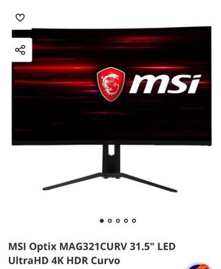 MSI Ordenador Sobremesa + 2 Monitores 4K