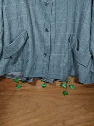 Vintage Trench Lana 100% da donna ELLA Boutique