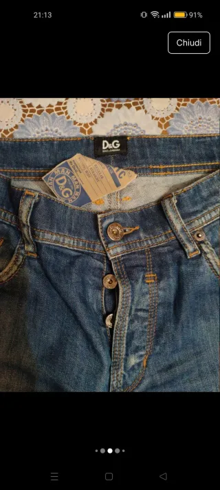 Pantaloni Dolce & Gabbana Uomo Blu