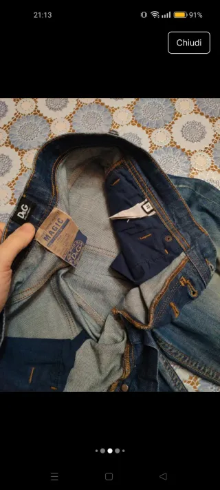 Pantaloni Dolce & Gabbana Uomo Blu