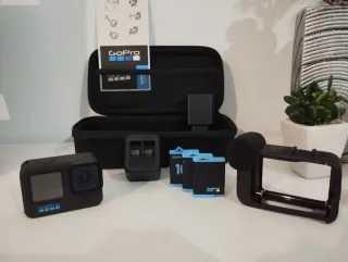 GoPro Hero 10 Media Mod + 3 Baterías