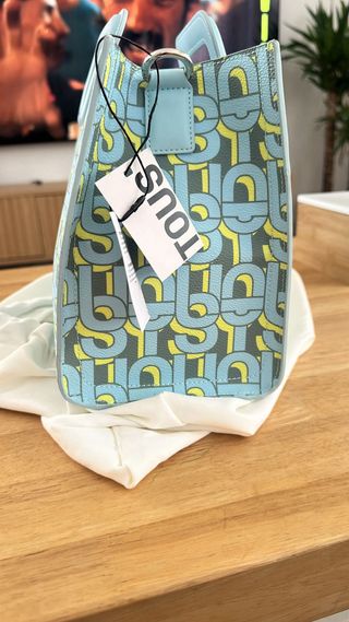 Bolso Tous Celeste y Amarillo