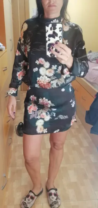 Vestido Zara floral
