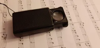 Lente d'ingrandimento con luce LED