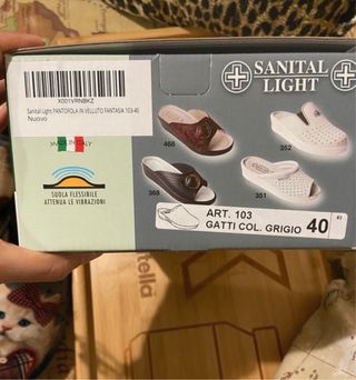 Pantofole Sanital Light Donna Ortopediche