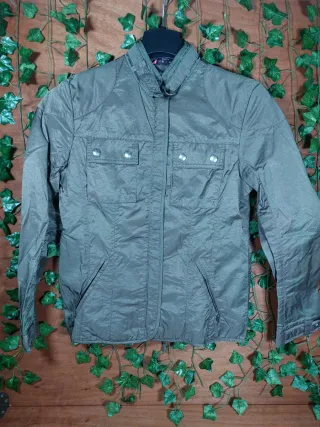 Stupendo giacchetta Blu side simil militare/a vent