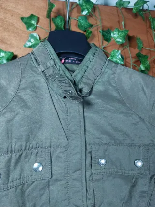 Stupendo giacchetta Blu side simil militare/a vent