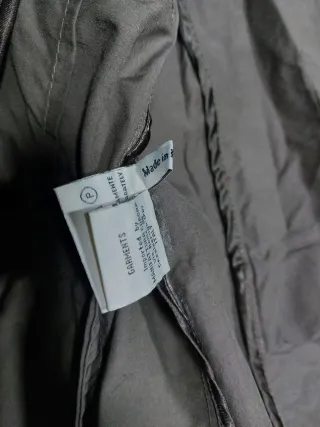 Stupendo giacchetta Blu side simil militare/a vent