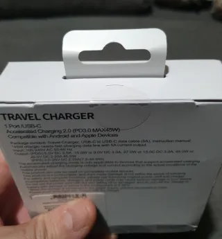 Caricabatterie Samsung 45W PD Bianco Nuovo