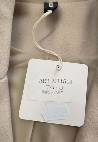 Gilet New Collection beige nuovo taglia unica