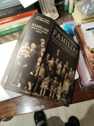 Familias historia de la sociedad española (del  de segunda mano