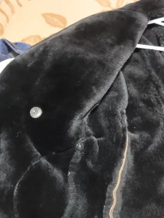 Abrigo Piel Vintage Mujer