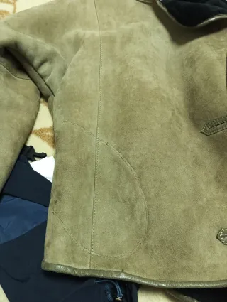 Abrigo Piel Vintage Mujer