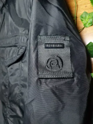 Cappotto lungo uomo imbottito Urban Rings nero