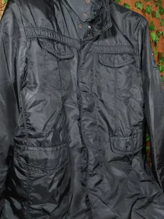 Cappotto lungo uomo imbottito Urban Rings nero