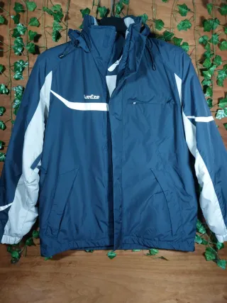 Giacca invernale Wedze Sci/Snowboard Uomo Blu/Bian