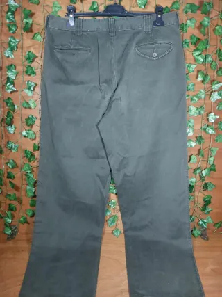 Pantaloni Schott Uomo Verde Oliva