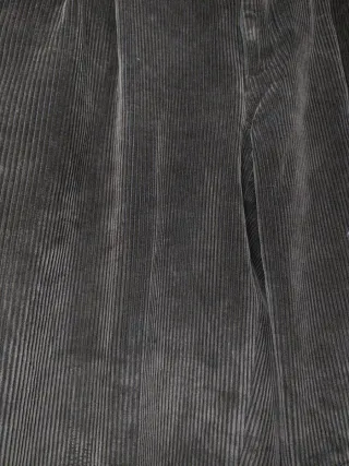 Vintage Pantaloni Uomo Velluto a Coste Marroni