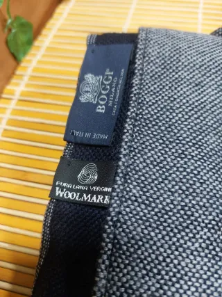 Sciarpa Boggi Milano Pura Lana Vergine Uomo