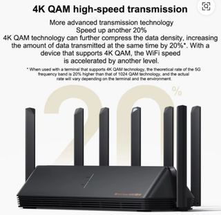 Router Xiaomi AX6000 WiFi 6 nuevo