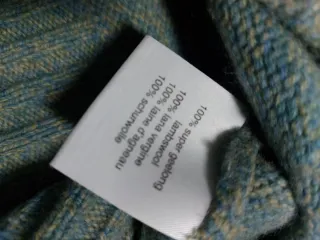 Vintage Maglione Drumhor Uomo Azzurro/Turchese