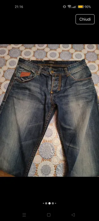 Jeans Gucci Uomo Taglia 46