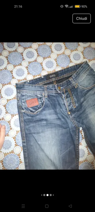 Jeans Gucci Uomo Taglia 46