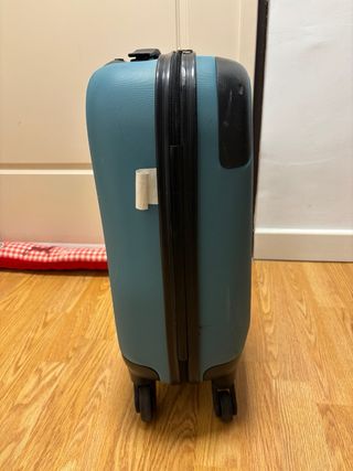Maleta de cabina color verde azulado